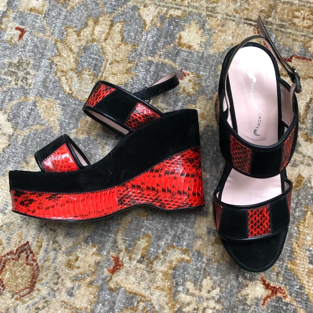 Opening ceremony wedges ! Size 39.5 fit 8.5 / 9 - Picture 3 of 4